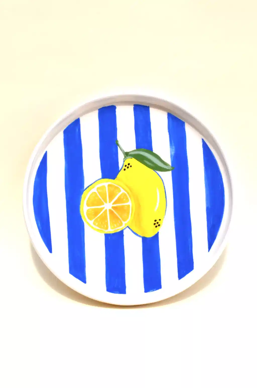 Limon Desenli Tabak