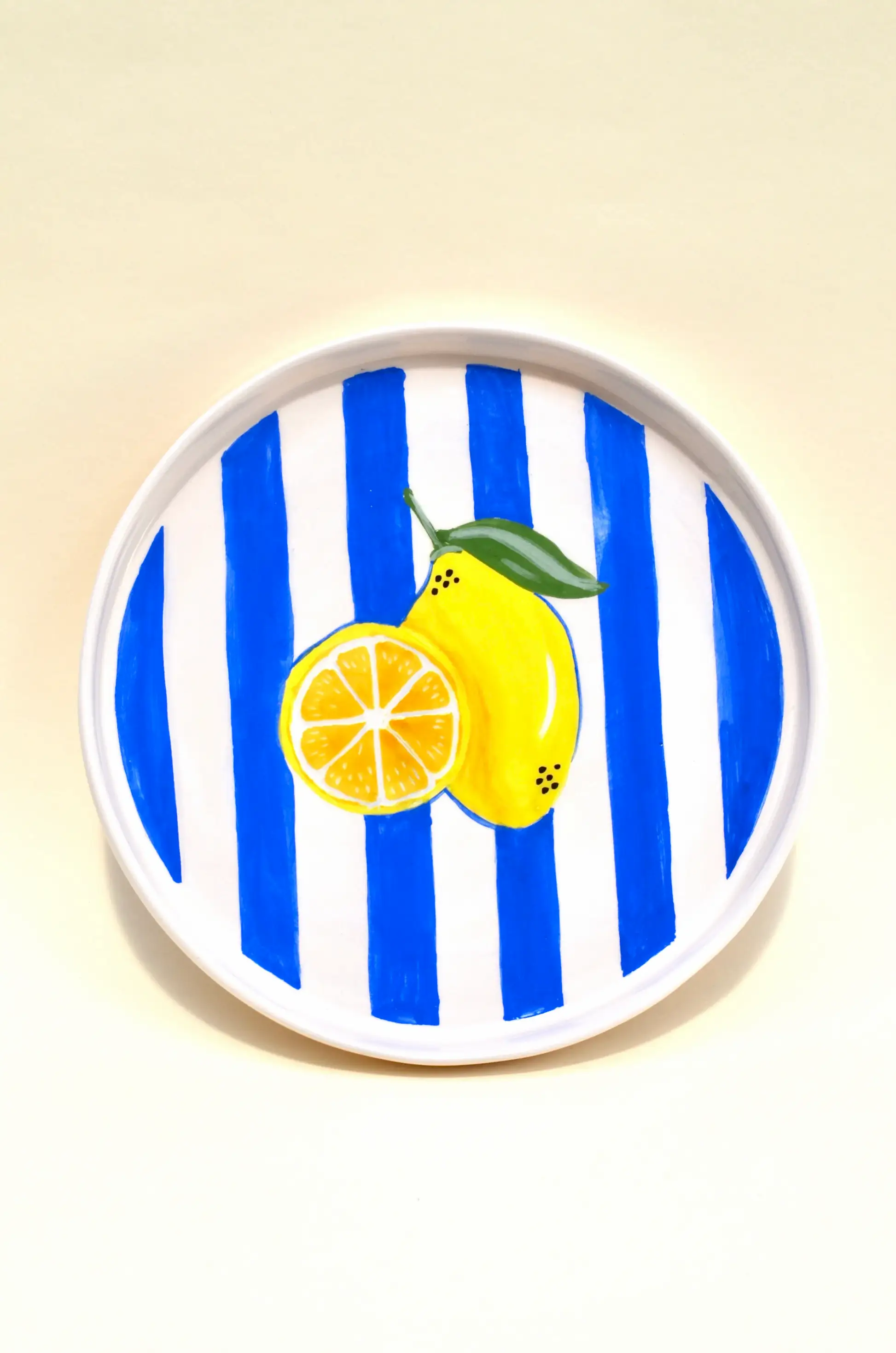 Limon Desenli Tabak