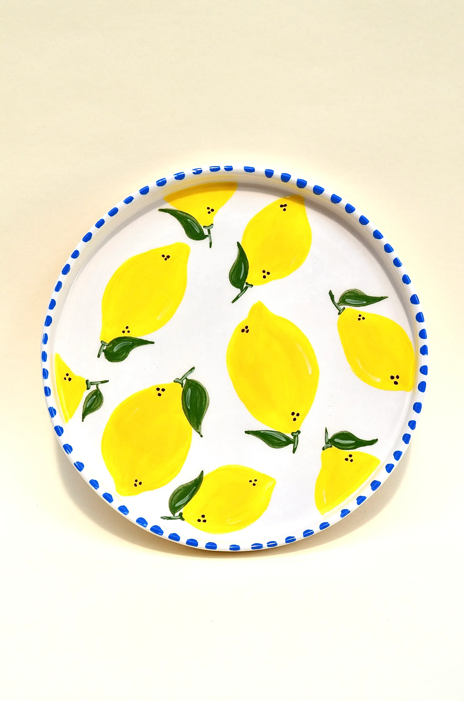 Limon Desenli Tabak