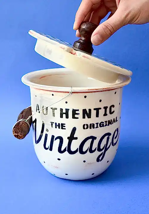 "Authentic The Original Vintage" Yoğurt Mayalama Kabı