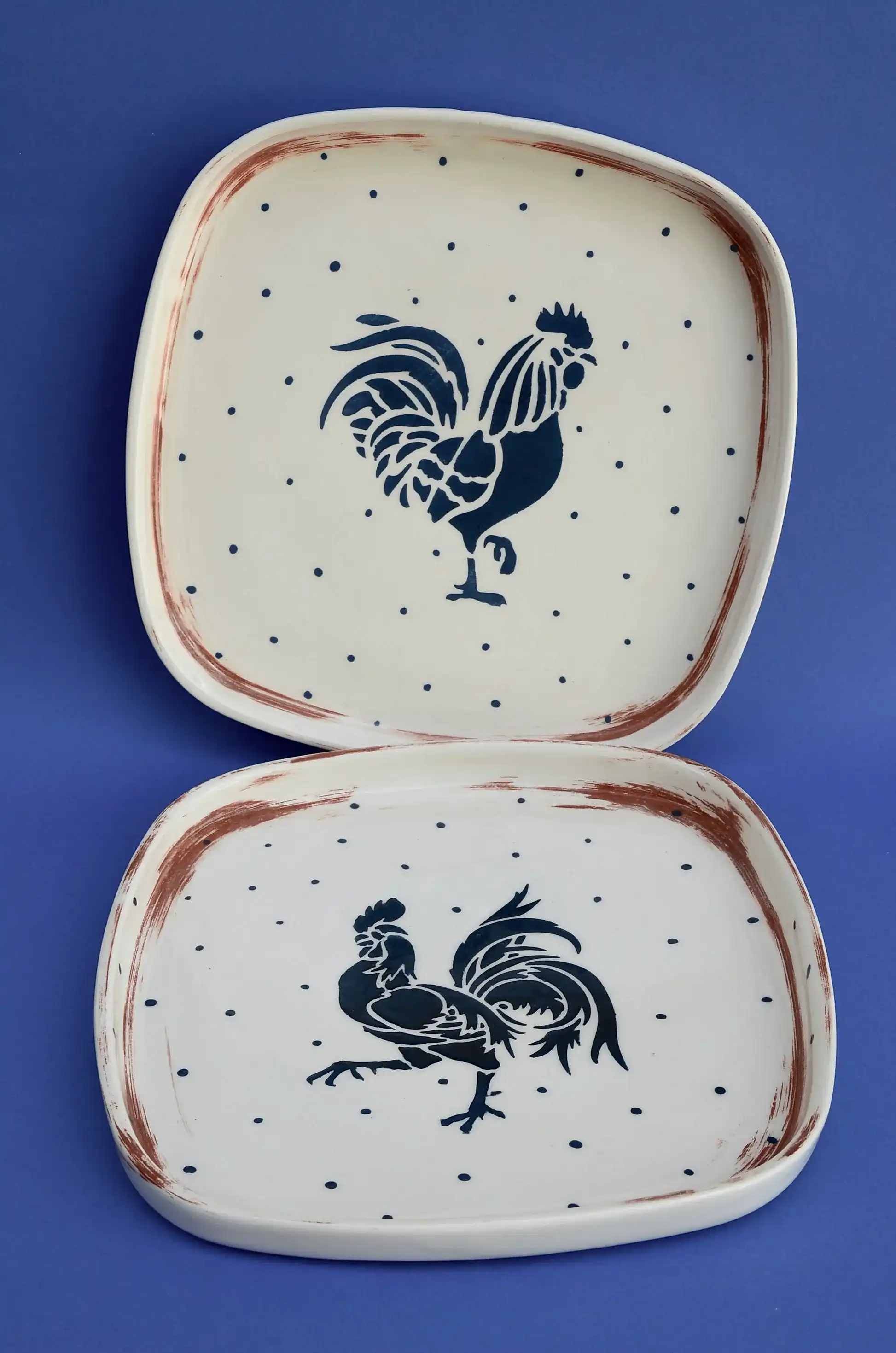 Horoz Desenli Tabak