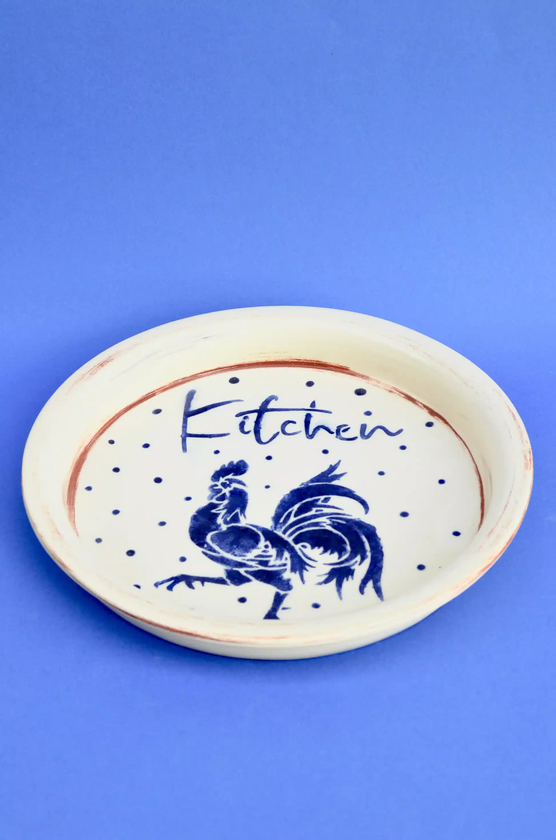 "Kitchen" Horoz Desenli Tabak