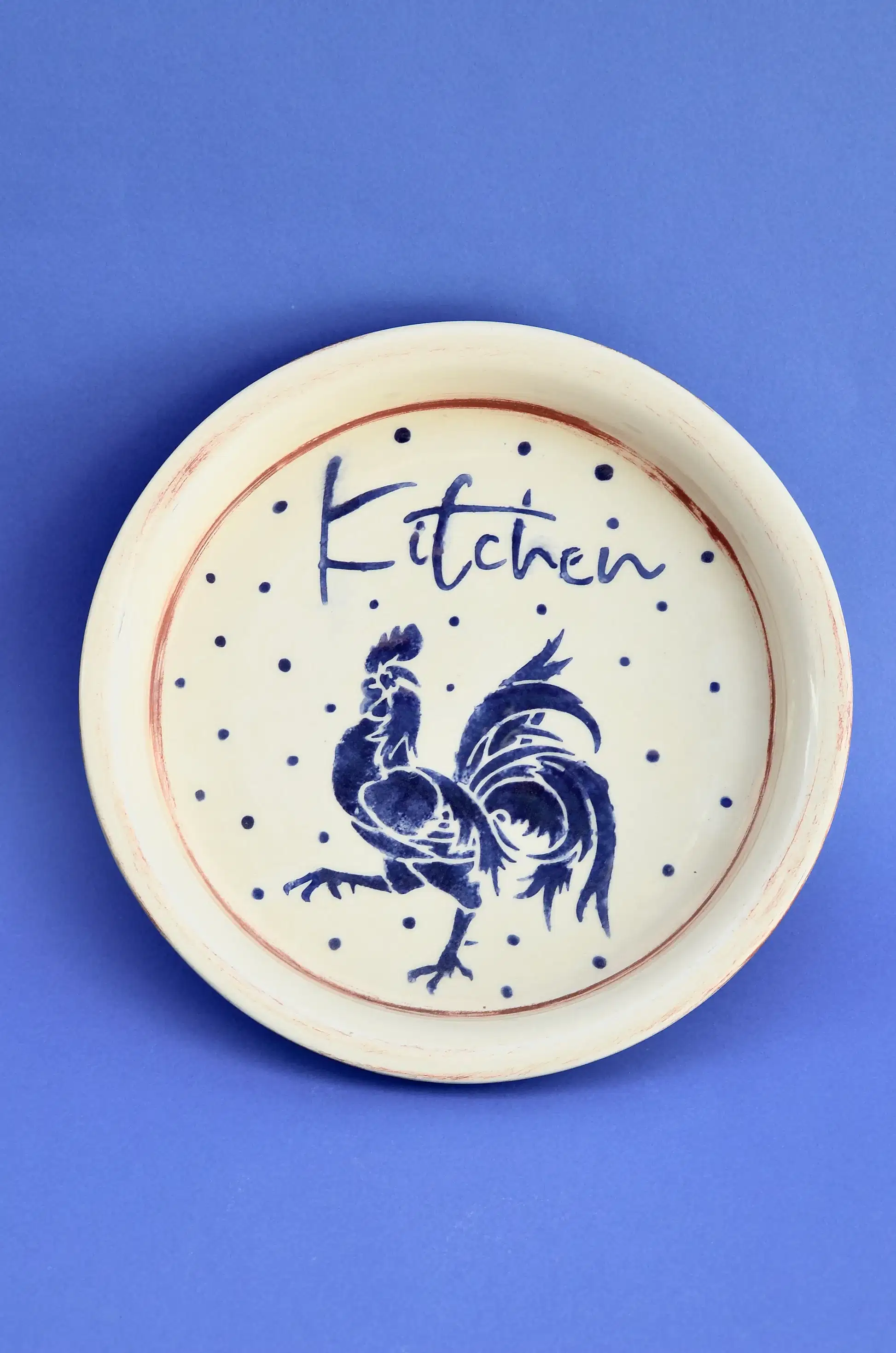 "Kitchen" Horoz Desenli Tabak