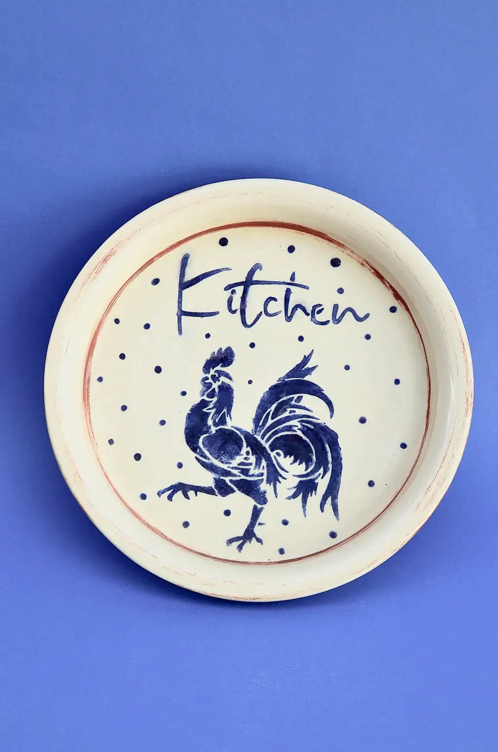 "Kitchen" Horoz Desenli Tabak