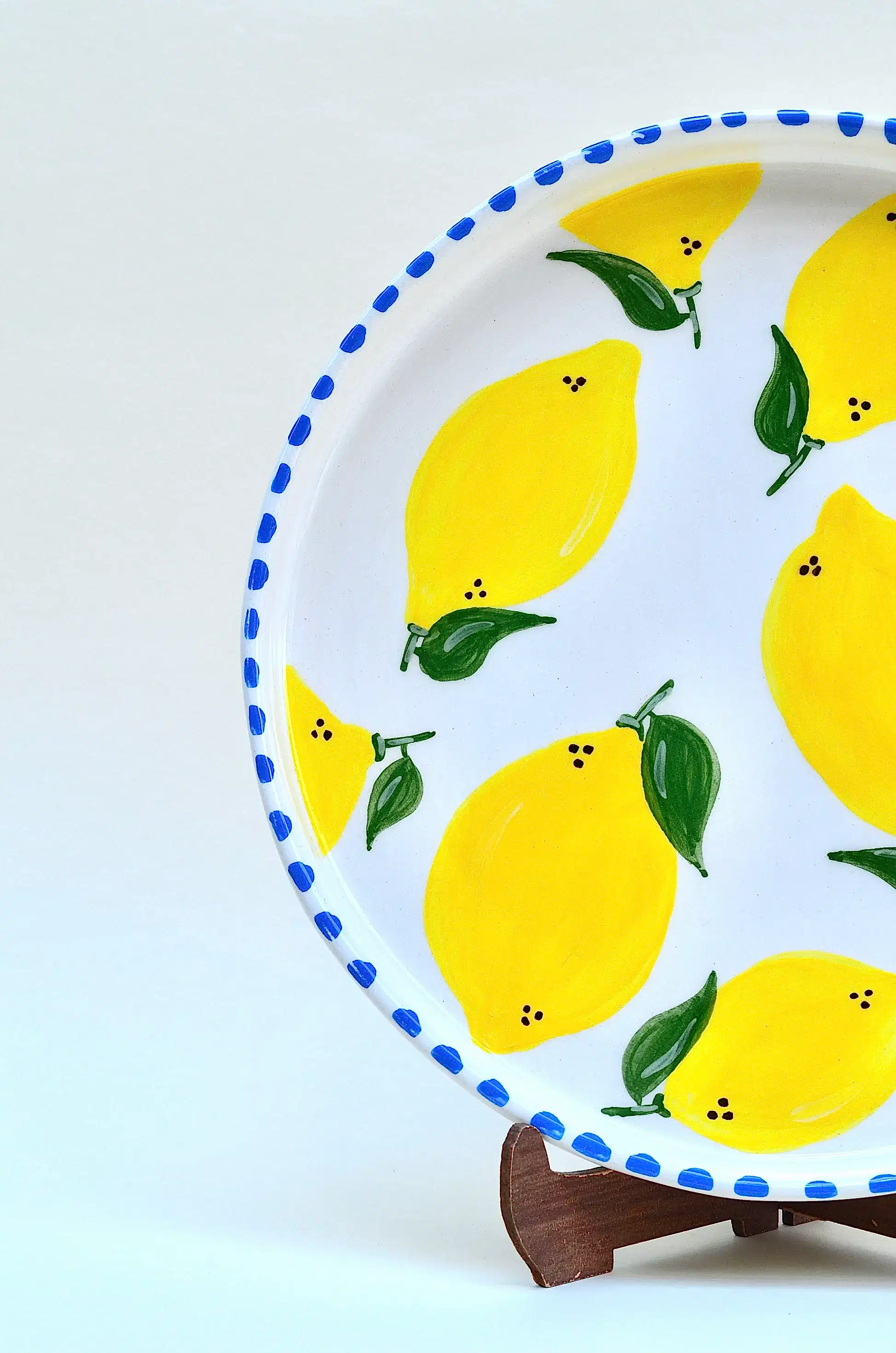 Limon Desenli Tabak