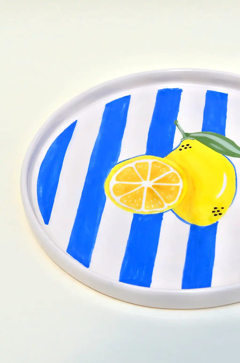 Limon Desenli Tabak